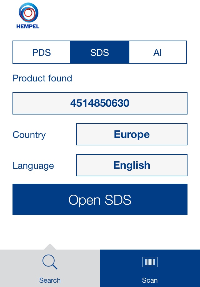 Hempel Datasheets screenshot 3