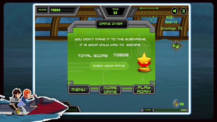 Turbo Boat Race screenshot-3