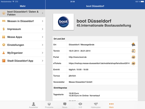 boot Düsseldorf App screenshot 4