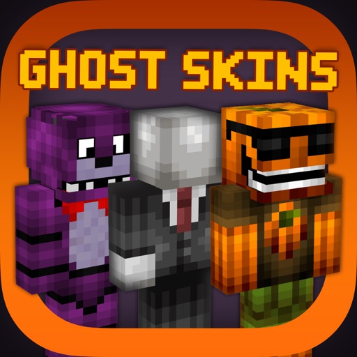 Halloween Ghost Skins for PE - Best Skin Simulator and Exporter for Minecraft Pocket Edition icon