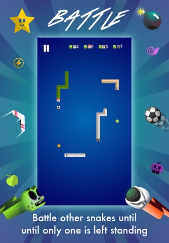 Snake Wars - The Classic Snake Game With a Twist screenshot 2