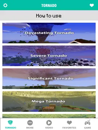 Imágen 1 Tornado Mod Pro - Best Wiki & Game Tools for Minecraft PC Edition iphone