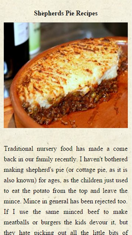 Shepherds Pie Recipes