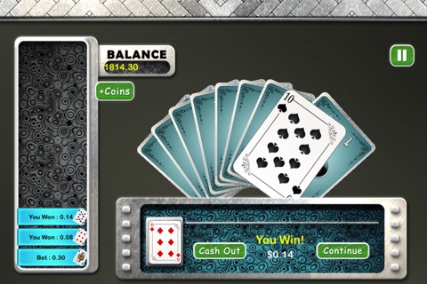 1-on-1 Hi-Lo Double Down Jackpot Pro - grand American casino game screenshot 2
