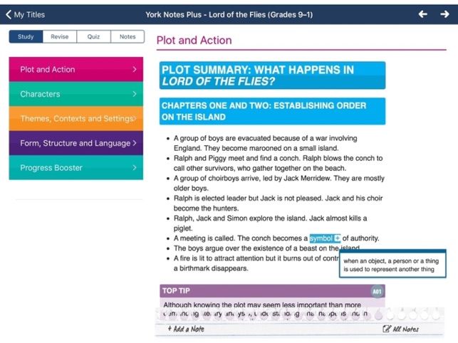 Lord of the Flies York Notes for GCSE 9-