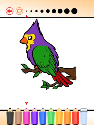 Screenshot 1 Coloring Book El Mundo de los Animales Juegos de Alta Definición iphone