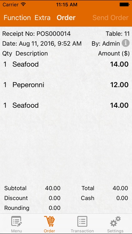Mobi POS - Point of Sales for iPad & iPhone