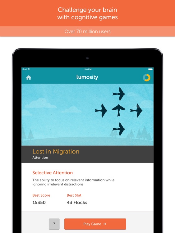 Lumosity — Brain Training screenshot-0