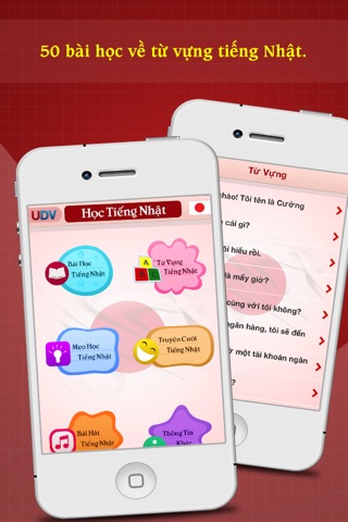 Học Tiếng Nhật - Learn Japanese screenshot 2