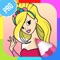 Princess Coloring Games for Kids - Colouring Book for Girls PRO