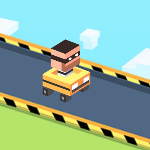 Blocky Escape Plan Impossible Racer Icon