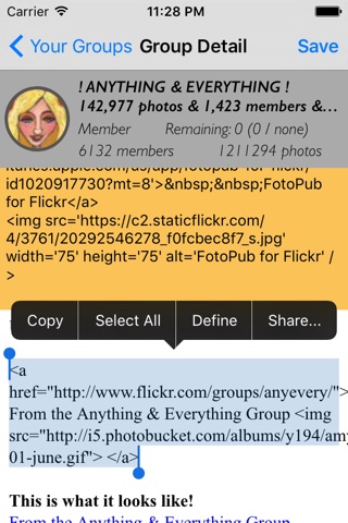 FotoPub for Flickr screenshot 4