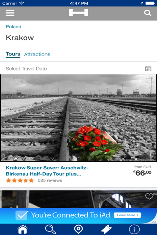 Krakow Hotels + Compare and Booking Hotel for Tonight with map and travel tour screenshot 2