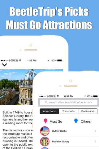 Oxford travel guide and offline city map, Beetletrip Augmented Reality England Metro Train and Walks screenshot 3