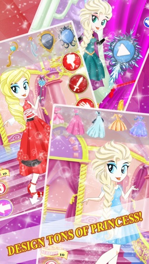 Princess Fairy Tale Dress Up Fashion Designer Pop Games Free(圖2)-速報App