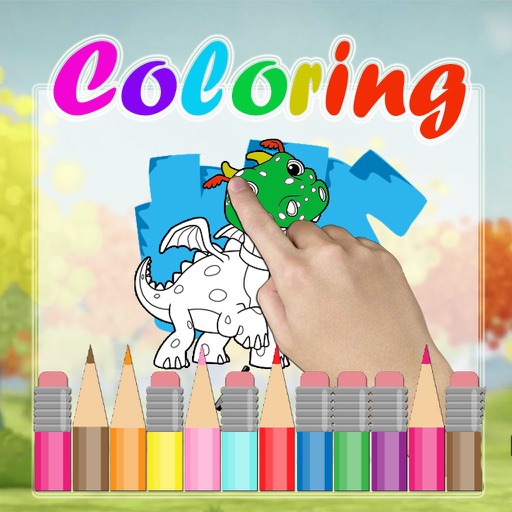 Cartoon Coloring Kids for Wallykazam Edition icon