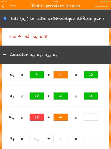 Arithmetic Sequences screenshot 3