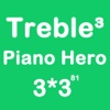 Piano Hero Treble 3X3 - Playing With Piano Music And Sliding Number Block