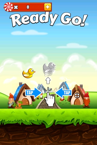 Flappy Pato Quacky - El juego de una carrera pájaro pequeño pato screenshot 2