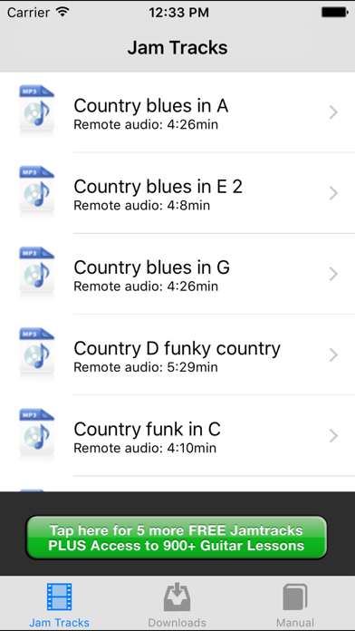 How to cancel & delete Country JamTracks from iphone & ipad 2