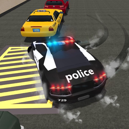 City Police Academy Driving School3D Simulation – Clear Extreme Parking Test 3D icon