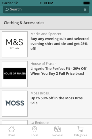 Discountvouchers screenshot 3