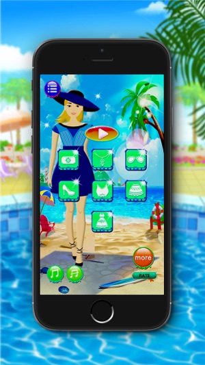 Pool Party Rock On - Free Dress Up and Makeover with Your Fr(圖3)-速報App