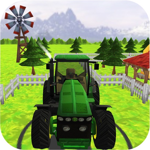 Real Tractor Parking Simulator pro icon