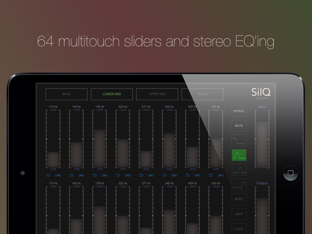 SilQ Equalizer - 32 Band Stereo Equalizer(圖2)-速報App