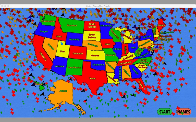 App Shopper: United States Map Puzzle (Education)