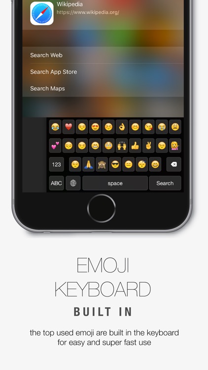 Reachability Keyboard - One-Hand Typing + EMOJI
