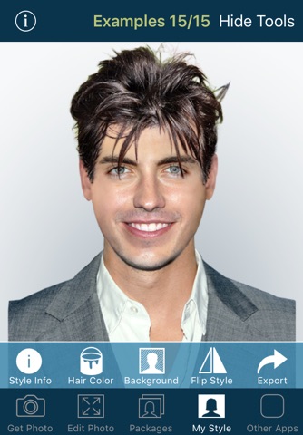 Hairstyle Try On screenshot 4