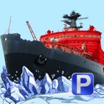 3D Icebreaker Parking - Arctic Boat Driving and Simulation Ship Racing Games