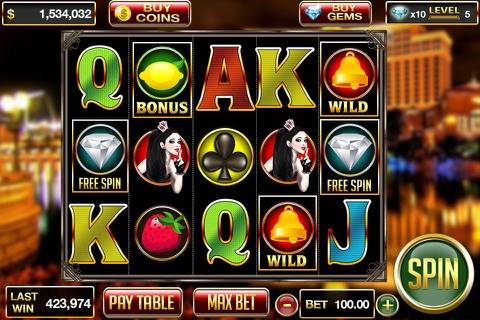 Queen of Hearts Casino Slots Pro screenshot 3
