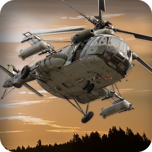 Real Combat Action Gunship Battlefront 3d Free icon