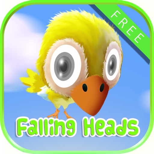 Falling Farm Heads FREE - Selfie Zoo Puzzle iOS App