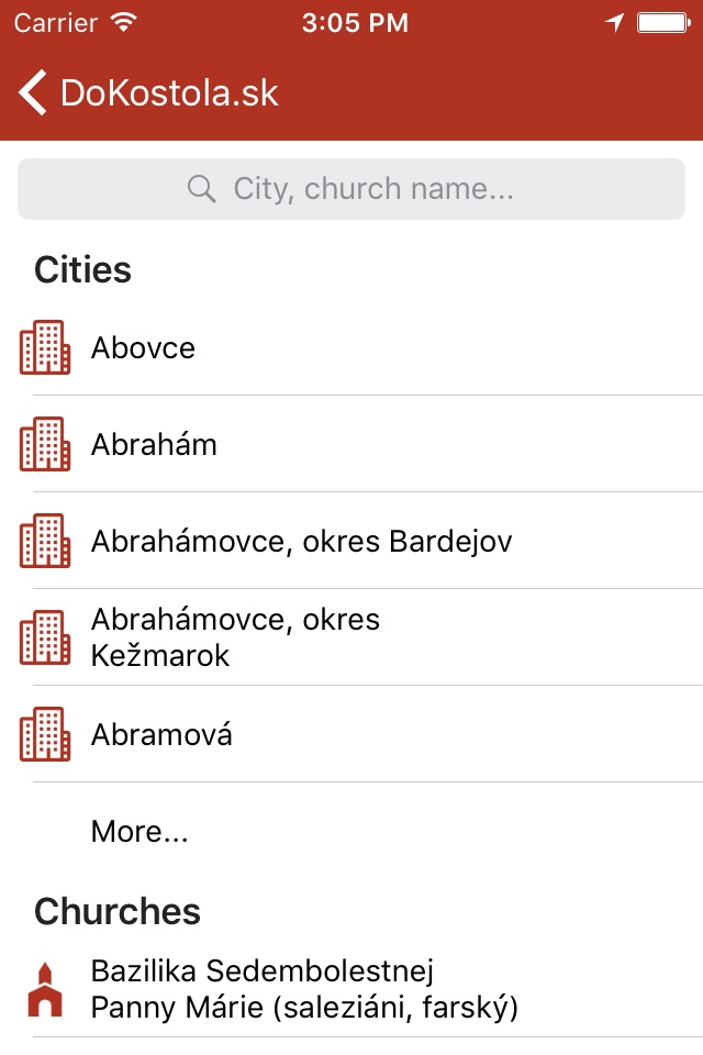 DoKostola screenshot 3