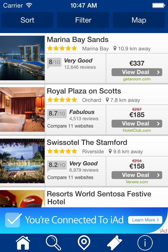 Pattaya Hotels + Compare and Booking Hotel for Tonight with map and travel tour screenshot 3