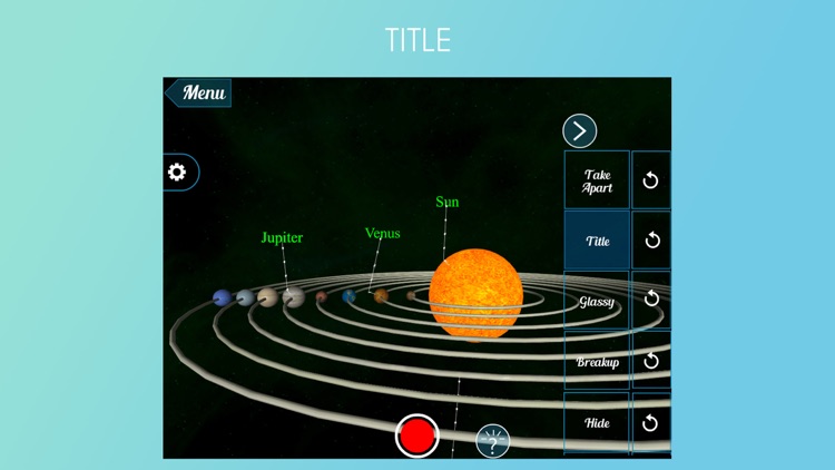 VR Earth in Solar System