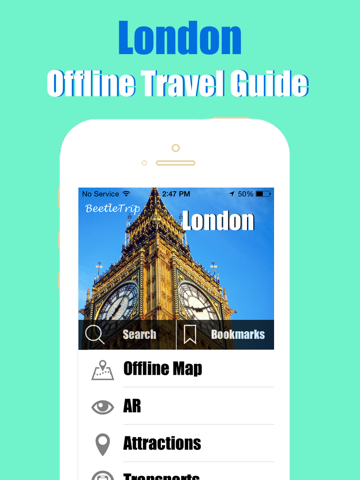 Скриншот из London travel guide and offline city map, Beetletrip Augmented Reality London Metro Train and Walks