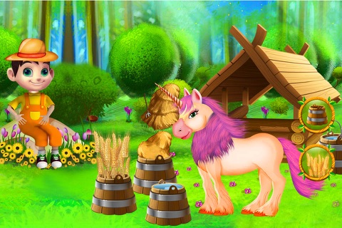 Pony Farm Story care and feeding game screenshot 4
