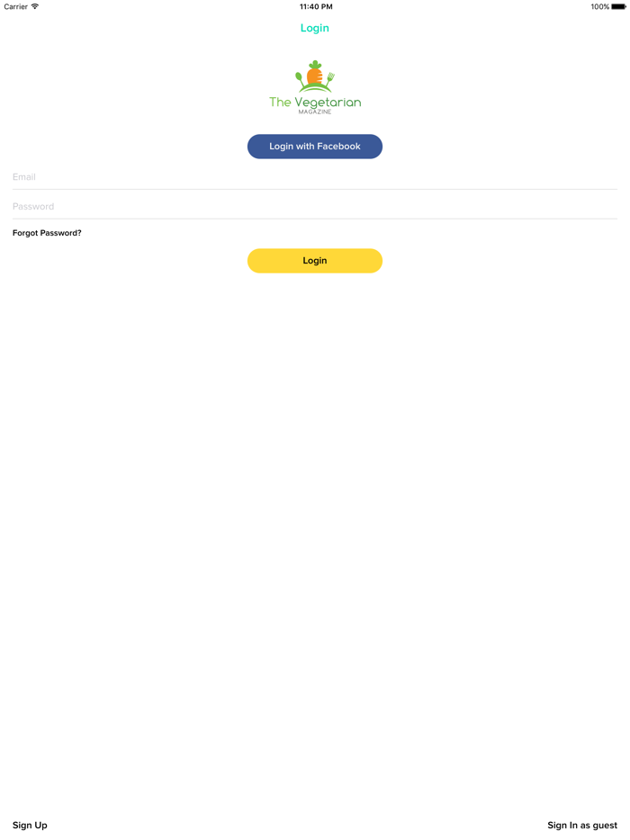 The Vegetarian Magazine