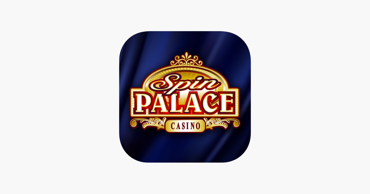 Spin Palace Casino. Slots Palace Casino logo. Casino Spin vector.