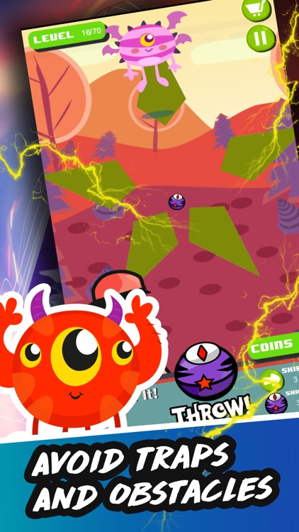 Stupid Alien Catcher - Fun Brain Puzzle To Pass Through Traps