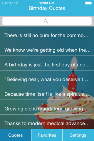 Birthday's Quotes screenshot 2