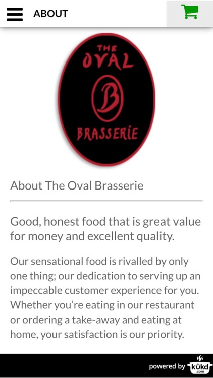 The Oval Brasserie Indian Takeaway screenshot-3