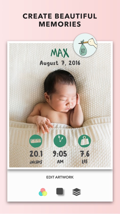 Adorable - Baby Photo Editor for your Baby Pics