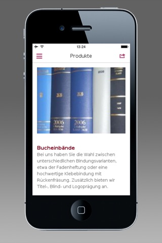 Buchbinderei Henckus screenshot 2