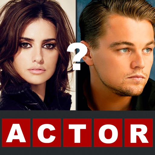 Actor Quiz - Whats the movie celebrity, new fun puzzle Icon