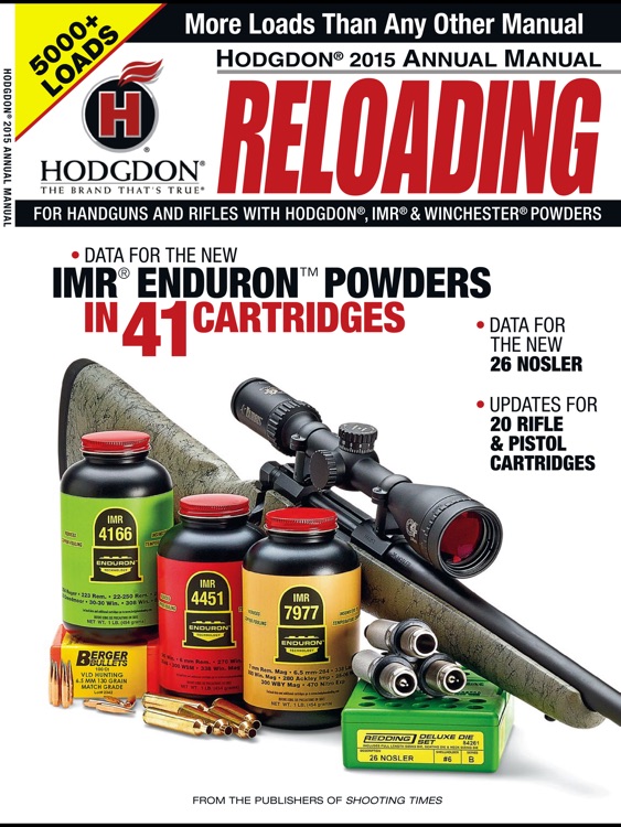 Hodgdon Reloading Manual
